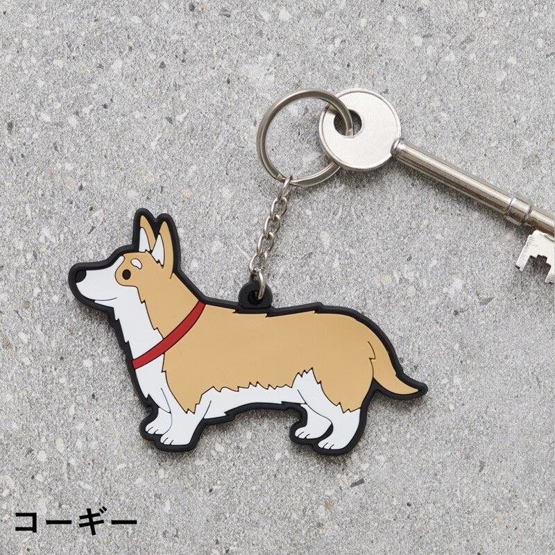 犬モチーフ キークリップ 犬モチーフ キークリップ flapper_bags キーリング キークリップ