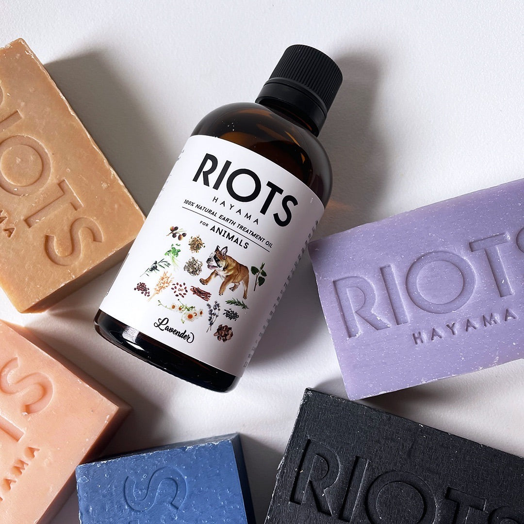 RIOTS 犬用トリートメントオイル（ヘアオイル）｜ドッグアパレルの