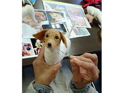 オーダーメイド♡羊毛フェルトのワンちゃん オーダーメイド 羊毛フェルト わんちゃん お写真から制作 手作り