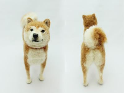 ウール―シュシュ 羊毛フェルトで作る「私だけのワンちゃん」｜INUTO