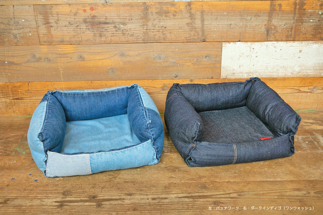 デニムのドッグベッド｜ドッグアパレルの INUTO（イヌト）
